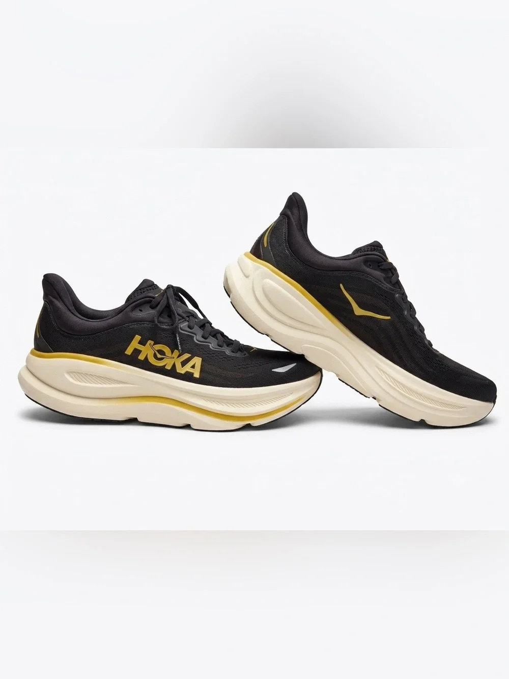 Hoka One One Men's Bondi 9 Lace Up Running Sneakers
